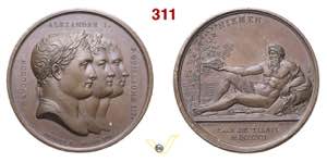 1807 - Pace di Tilsit  Br. 640  Opus Andrieu ... 