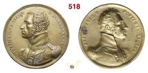 1814 - Congresso di Vienna: Federico VI, re ... 