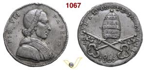 1805 - Passaggio di Pio VII a Lione al ... 