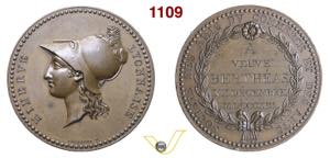 1805 - La Minerva Lionese - Medaglia premio ... 