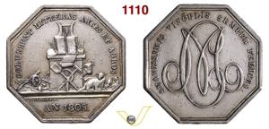 1805 - Medaglia matrimoniale  Br. 506 - ... 