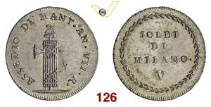 MANTOVA  REPUBBLICA CISALPINA  (1797-1799)  ... 