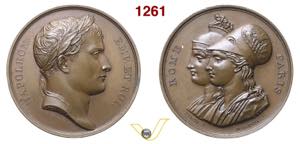 1809 - Unione di Roma alla Francia  Br. 850  ... 