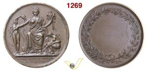 1809 - Canale dOurcq -medaglia premio- (D/ ... 