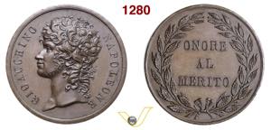 1809 - Premio Napoletano al Merito Militare  ... 