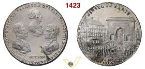 1814 - Entrata a Parigi dei 3 Monarchi ... 