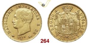 MILANO  NAPOLEONE I  (1805-1814)  40 Lire  ... 