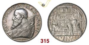 ROMA  PAOLO III  (1534-1549)  Medaglia per ... 