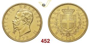 VITTORIO EMANUELE II  (1861-1878)  100 Lire  ... 