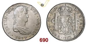 BOLIVIA  FERDINANDO VII  (1808-1833)  8 ... 
