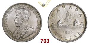 CANADA  GIORGIO V  (1910-1936)  Dollaro  ... 