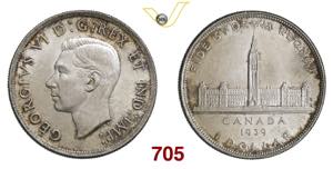 CANADA  GIORGIO VI  (1937-1952)  Dollaro  ... 