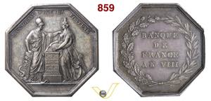 1800 - Banca di Francia  Br. 29 - ottagonale ... 