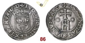 GENOVA  LUIGI XII  (1507)  Lira  s.d.  CNI  ... 