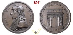 1800 - Entrata solenne Pio VII a Roma  ... 