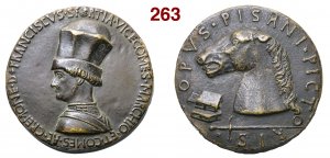 FRANCESCO SFORZA  (1441-1466)  Medaglia ... 