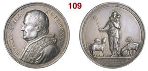 PIO IX  (1846-1878)  Medaglia A. XXXII/1877  ... 