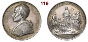 LEONE XIII  (1878-1903)  Medaglia A. XV   ... 