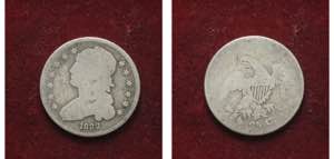 U.S.A., 25 CENTS 1832 