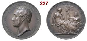 FRANCESCO DE LARDEREL  (1789-1858)  Medaglia ... 