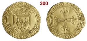 FRANCE  CARLO VIII  (1483-1498)  Ecu dor au ... 