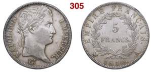 FRANCE  NAPOLEON I  (1804-1815)  5 Francs ... 