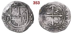 MEXICO  PHILIP II  (1556-1598)  4 Reales ... 