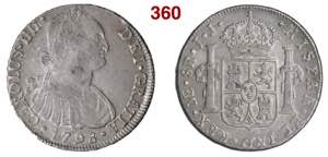 PERU  CHARLES IV  (1788-1808)  8 Reales 1798 ... 