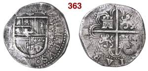 SPAGNA  PHILIP II  (1556-1598)  8 Reales ... 