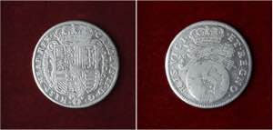 NAPOLI - CARLO II, TARI 1684, P.R 11 