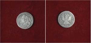 PALERMO - FILIPPO V, MEZZO TARI 1708, MIR ... 