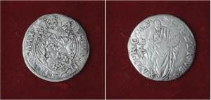 ROMA - GIULIO III (1550 - 1555) GIULIO, M. 54