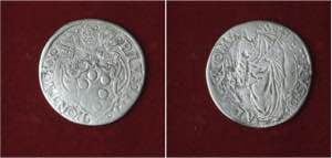 ROMA - PAOLO IV (1555 - 1559) GIULIO, M. 18