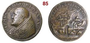 CLEMENTE VIII  (1592-1605)  Medaglia A. XII  ... 