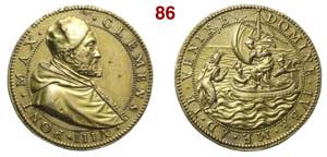CLEMENTE VIII  (1592-1605)  Medaglia s.d.  ... 