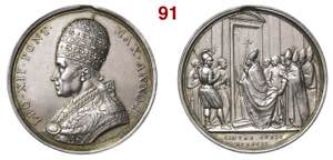 LEONE XII  (1823-1829)  Medaglia A. II/1825  ... 
