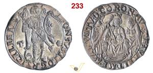 NAPOLI - ALFONSO II DARAGONA  (1494-1495)  ... 