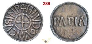PAVIA - LUDOVICO I, il Pio  (814-840)  ... 