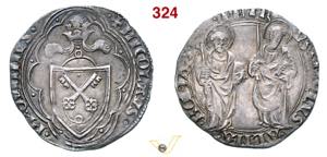 ROMA - NICOLO V  (1447-1455)  Grosso s.d.   ... 