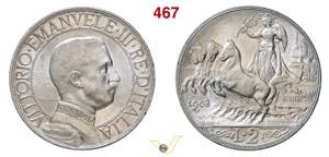 VITTORIO EMANUELE III  (1900-1946)  2 Lire ... 