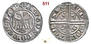 AMEDEO V  (1285-1323)  Grosso di Piemonte ... 