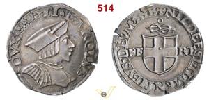 CARLO II, il Buono  (1504-1553)  Testone di ... 
