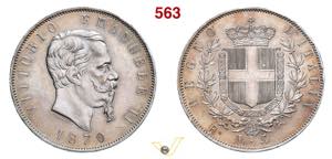 VITTORIO EMANUELE II  (1861-1878)  5 Lire ... 