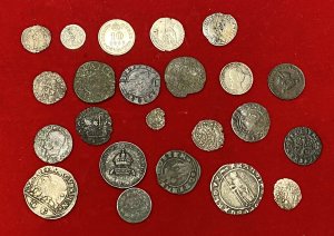 (§) 23 monete veneziane di piccolo modulo ... 