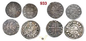 (§) 4 monete medievali: Padova, Ulrico, ... 