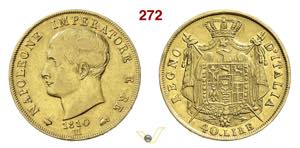 MILANO  NAPOLEONE I  (1805-1814)  40 Lire ... 