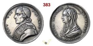 ROMA  PIO VII  (1800-1823)  Medaglia A. V   ... 