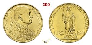 ROMA  PIO XI  (1922-1939)  100 Lire 1931 X   ... 