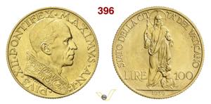 ROMA  PIO XII  (1939-1958)  100 Lire 1939 I  ... 