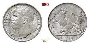 VITTORIO EMANUELE III  (1900-1946)  10 Lire ... 